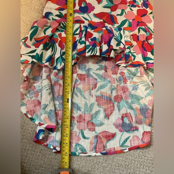 Vici Harvest Floral High Low Multi Colored Dress Size Small - Picture 12 of 12